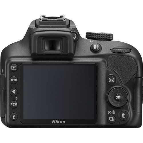  Grace Photo Nikon D3400 DX-format Digital SLR wAF-P DX NIKKOR 18-55mm f3.5-5.6G VR Lens + 3pc Filter Kit + Professional Accessory Bundle