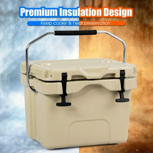  GraceShop 16 Quart Portable Ice Cooler with 24 Cans If You are Still Worried About Food Will be Spoiled When You are Taking Part in Outdoor Activities, This ice Cooler is Your Idea