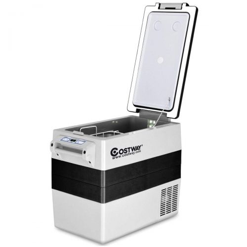  GraceShop 54-Quarts Portable Electric Car Cooler Refrigerator is a Powerful and Portable Refrigerator which can be Used at Home or in Travelling.