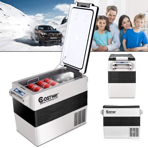  GraceShop 54-Quarts Portable Electric Car Cooler Refrigerator is a Powerful and Portable Refrigerator which can be Used at Home or in Travelling.