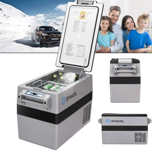 GraceShop 44-Quarts Camping Portable Electric Car Cooler Refrigerator is The Vehicle Refrigerator which is a Powerful Portable Option That can be Used at Home or While Travelling