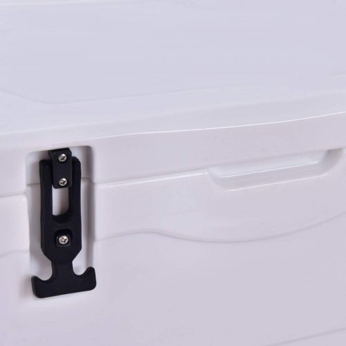  GraceShop White 32 Quart Sports Heavy Duty Insulated Fishing Camping Cooler Come and Have a Look at Our Insulated 32-Quart New Cooler. Cooler is of. It has a Compact White Appearan