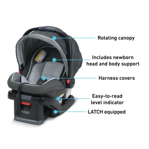 그라코 Graco SnugRide SnugLock 35 Infant Car Seat, Choose Your Pattern