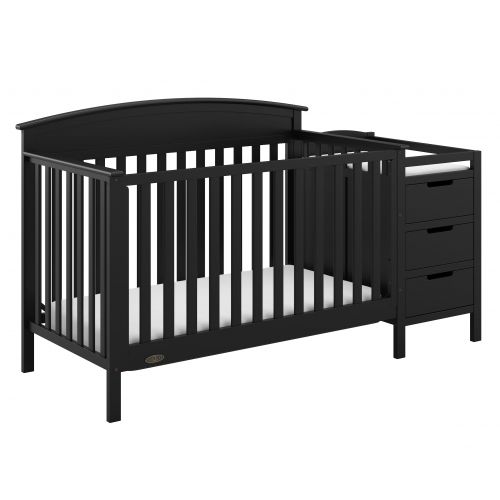 그라코 Graco Benton 5 in 1 Crib and Changer Black