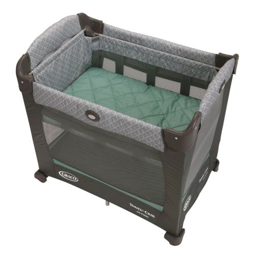 그라코 Graco Travel Lite Baby Crib & Portable Playard, Manor