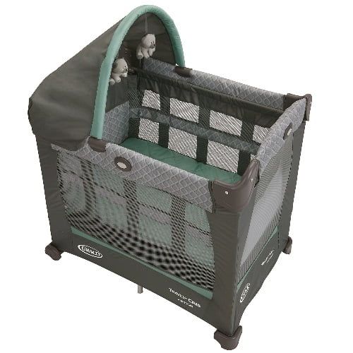 그라코 Graco Travel Lite Baby Crib & Portable Playard, Manor