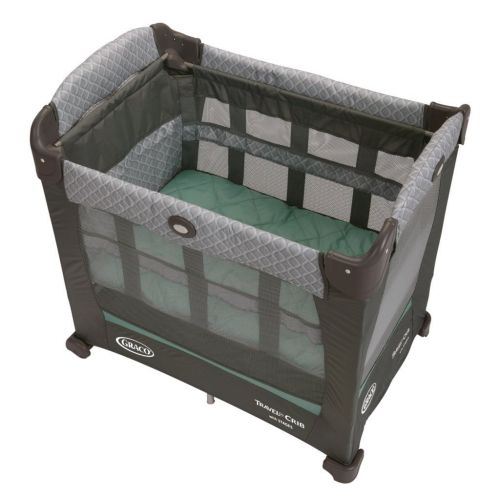 그라코 Graco Travel Lite Baby Crib & Portable Playard, Manor