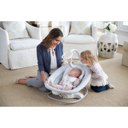 그라코 Graco Sense2Soothe Baby Swing with Cry Detection Technology, Birdie