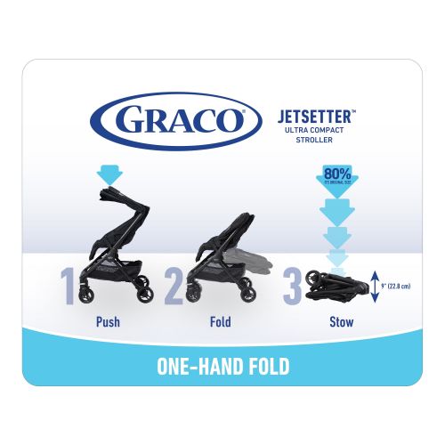 그라코 Graco Jetsetter Compact Fold Stroller, Balancing Act