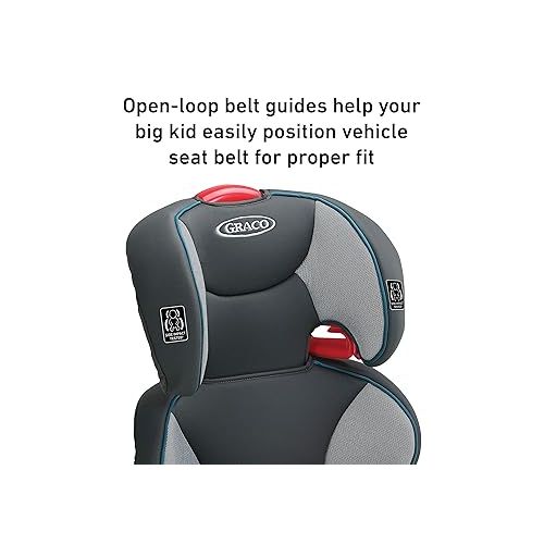 그라코 Graco TurboBooster LX Highback Booster Seat with Latch System, Matrix, 10.55 Pound