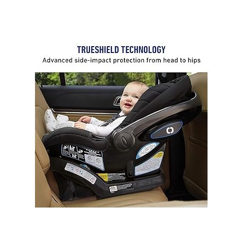 그라코 Graco SnugRide SnugLock 35 LX Infant Car Seat, Baby Car Seat Featuring TrueShield Side Impact Technology