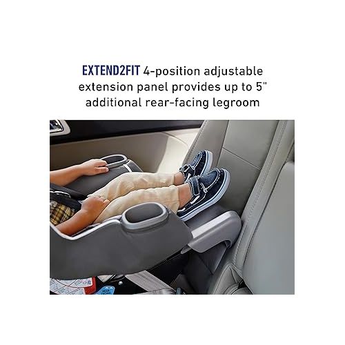 그라코 Graco Extend2Fit 2-in-1 Convertible Car Seat