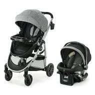 Graco Modes Pramette Travel System | Stroller & Car Seat Combo | 3-in-1 Stroller Modes | Includes Graco SnugRide 35 Infant Car Seat | Ellington