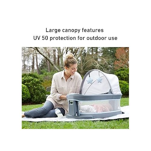 그라코 Graco Pack n Play Travel Dome DLX Playard, Astin