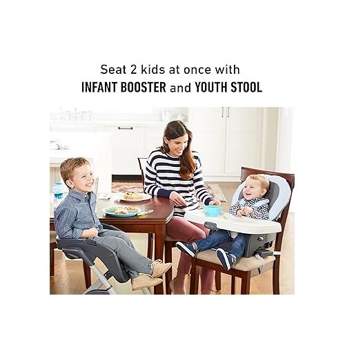 그라코 Graco DuoDiner DLX 6 in 1 High Chair | Converts to Dining Booster Seat, Youth Stool, and More, Mathis