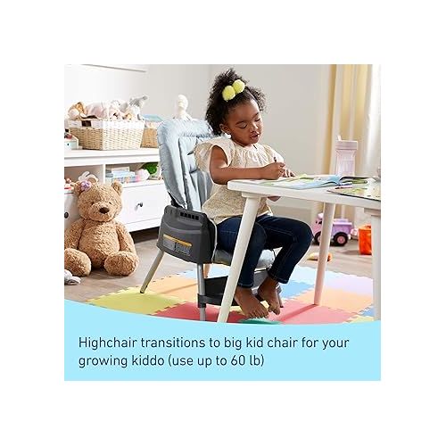 그라코 Graco Made2Grow 5-in-1 Convertible Highchair, Adjustable Baby to Toddler Seat, Hudson