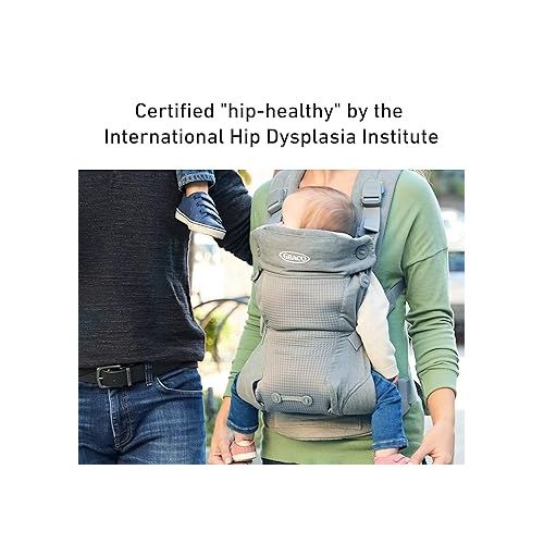 그라코 Graco Cradle Me 4 in 1 Baby Carrier | Includes Newborn Mode with No Insert Needed