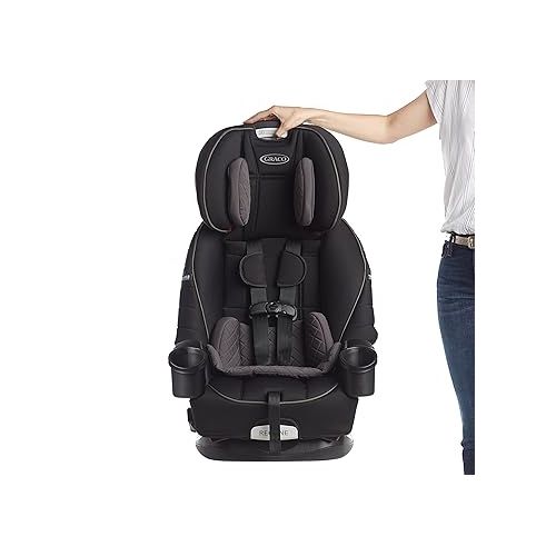 그라코 Graco 4Ever 4 in 1 Car Seat, Featuring TrueShield Side Impact Technology, Adjustable Harness System, Ideal for Newborns, Infants, Toddlers & Kids