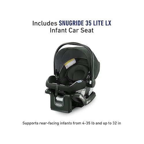 그라코 Graco Modes 3 Lite DLX Travel System, West Point