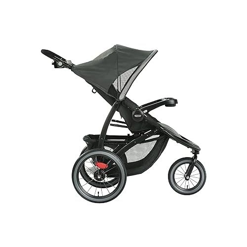 그라코 Graco FastAction Jogger LX Stroller - Drive, Convenient One-Hand Fold, Infant Car Seat Compatible, Ideal for Parents on The Go