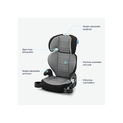 그라코 Graco TurboBooster 2.0 Highback Booster Car Seat, Declan