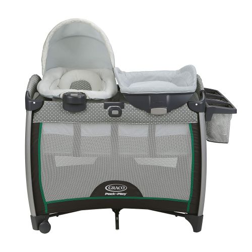 그라코 Graco Pack n Play Quick Connect Portable Napper Deluxe Bassinet, Diana