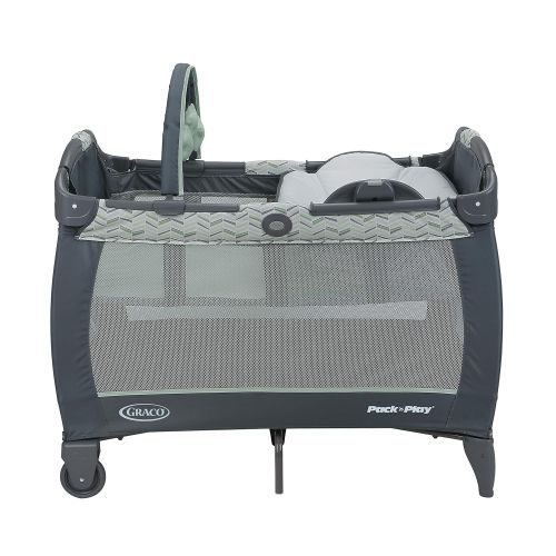 그라코 Graco Pack n Play Playard Reversible Napper & Changer LX Bassinet, Landry