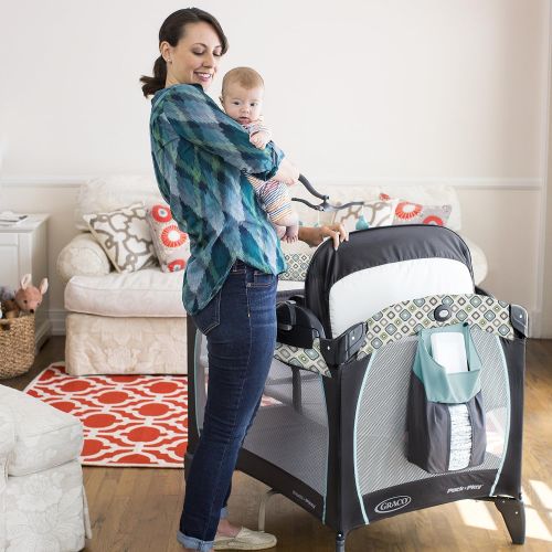 그라코 Graco Pack n Play Portable Napper and Changer Playard, Affinia