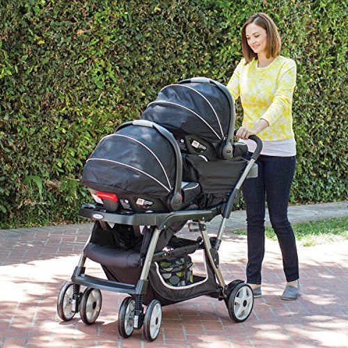 그라코 Graco Ready2grow Click Connect LX Stroller, Glacier 2015