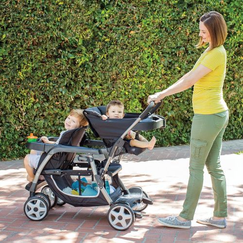 그라코 Graco Ready2grow Click Connect LX Stroller, Glacier 2015