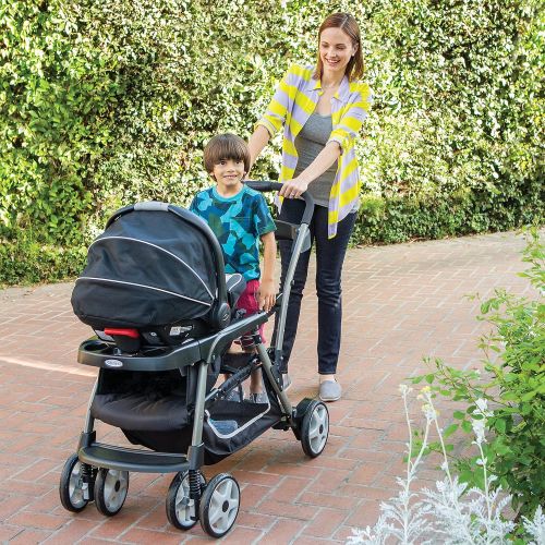 그라코 Graco Ready2grow Click Connect LX Stroller, Glacier 2015