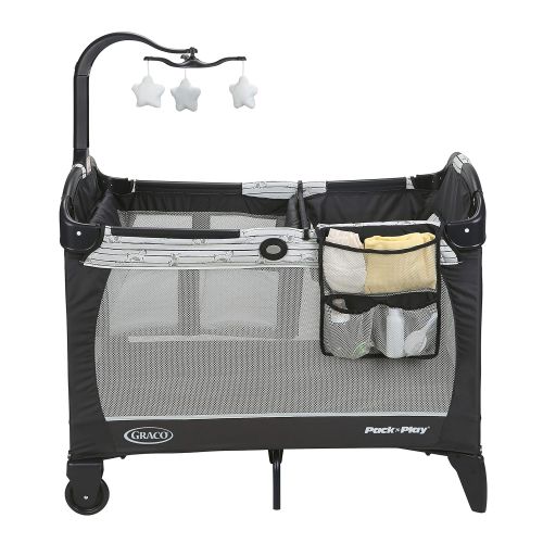 그라코 Graco Pack n Play Change n Carry Playard, Manor