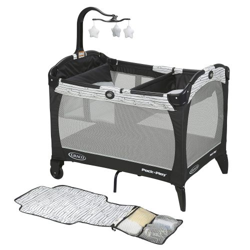 그라코 Graco Pack n Play Change n Carry Playard, Manor