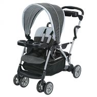 Graco Roomfor2 Stand and Ride Stroller | Lightweight Double Stroller with Toddler Standing Platform, Gotham