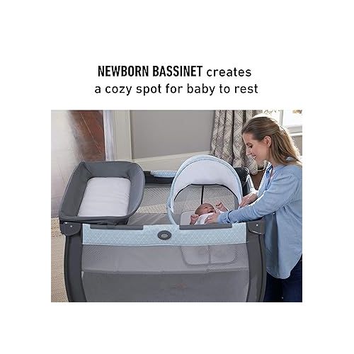 그라코 Graco Pack 'n Play Care Suite™ Bassinet Playard, Wells