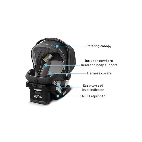 그라코 Graco SnugRide SnugLock 35 Infant Car Seat | Baby Car Seat, Redmond