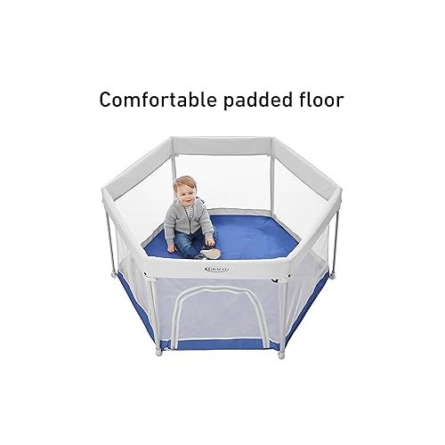 그라코 Graco Pack 'n Play LiteTraveler LX Playard Outdoor and Indoor Playspace with Compact Fold UV Canopy