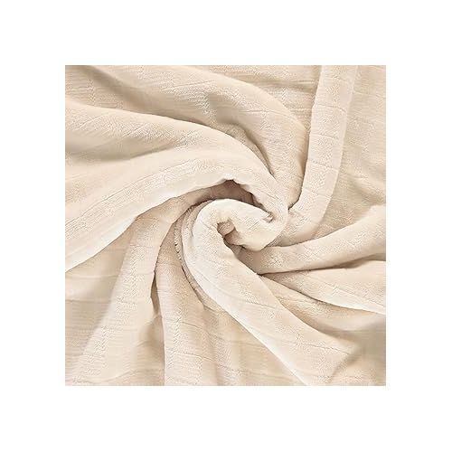 그라코 Graco Ultra-Soft and Luxurious Baby Blanket | 30x40 inch | Double Sided Textured Design on Fleece with Sherpa Backing