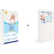 Graco Premium Crib Mattress & Protector Value Bundle (2-Pack) - Includes GREENGUARD Gold Certified Crib & Toddler Mattress, GREENGUARD Gold Certified Waterproof Mattress Protector, Fits Standard Crib