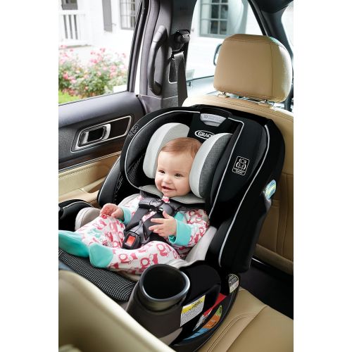 그라코 [아마존베스트]Graco 4Ever Extend2Fit All-in-One Convertible Car Seat, Clove