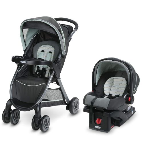 그라코 [아마존베스트]Graco FastAction Fold Click Connect Travel System Stroller, Bennett