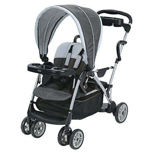 그라코 [아마존베스트]Graco Roomfor2 Click Connect Stand and Ride Stroller, Gotham