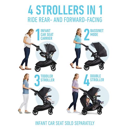 그라코 [아마존베스트]Graco Modes2Grow Double Stroller, Spencer