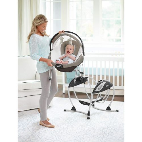 그라코 [아마존베스트]Graco Soothing System Baby Glider, Abbington, One Size