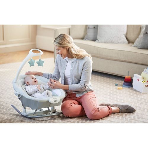 그라코 [아마존베스트]Graco Duet Glide Gliding Swing with Portable Rocker, Winfield