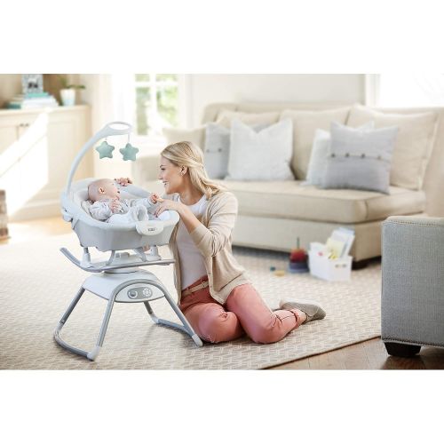 그라코 [아마존베스트]Graco Duet Glide Gliding Swing with Portable Rocker, Winfield