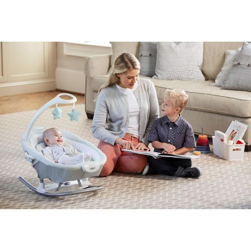 그라코 [아마존베스트]Graco Duet Glide Gliding Swing with Portable Rocker, Winfield