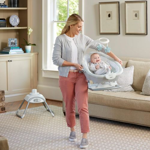 그라코 [아마존베스트]Graco Duet Glide Gliding Swing with Portable Rocker, Winfield