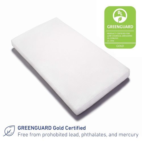 그라코 [아마존베스트]Stork Craft Graco Premium Foam Crib and Toddler Mattress (White)  Ships Compressed in Lightweight Box, Ideal...