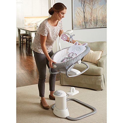 그라코 Graco EveryWay Soother Baby Swing with Removable Rocker, Josephine